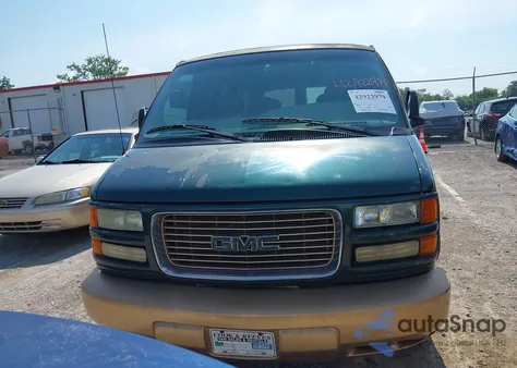 2001 GMC Savana G1500 Luxury z USA, uszkodzony, nr VIN 1GKFG65R311208714